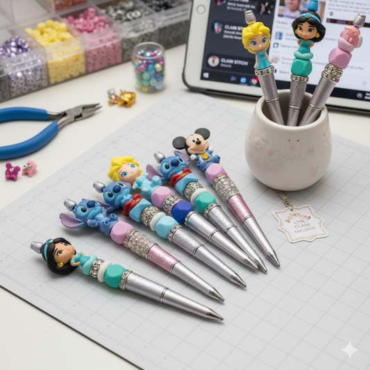 Character pens 6 for $35